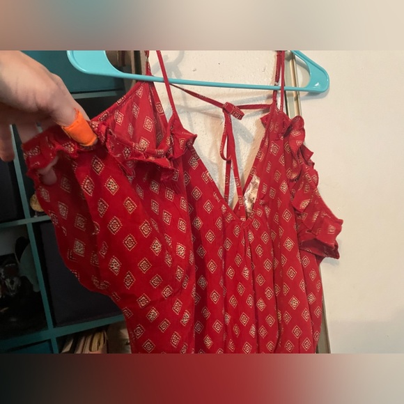 Band of Gypsies adorable red romper size small - Picture 3 of 6